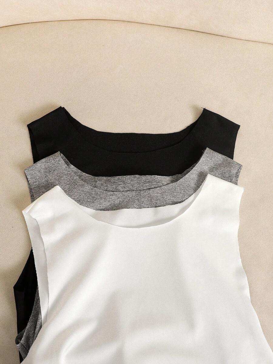 body bez rękawów 3-pack