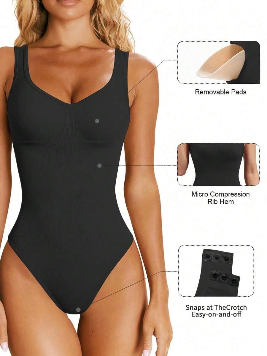 czarne BODY MODELUJĄCE