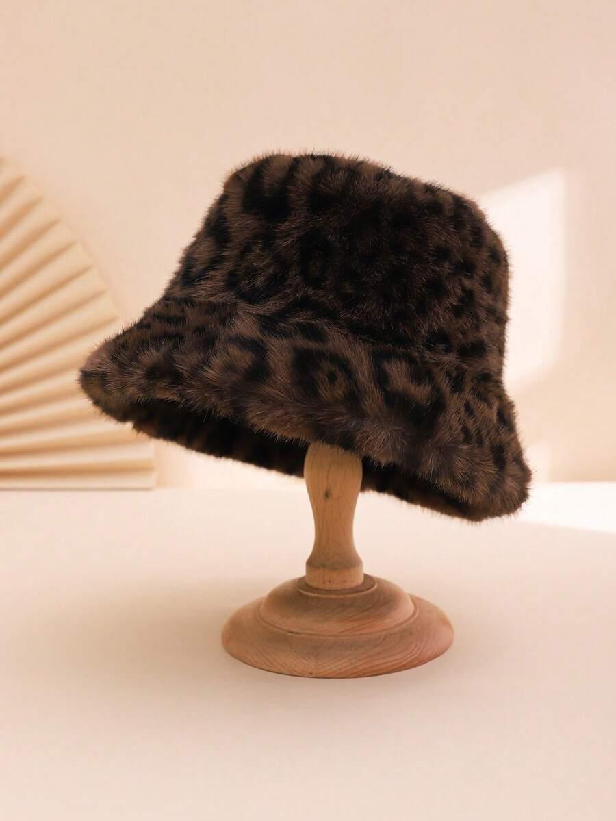 czapka animal print