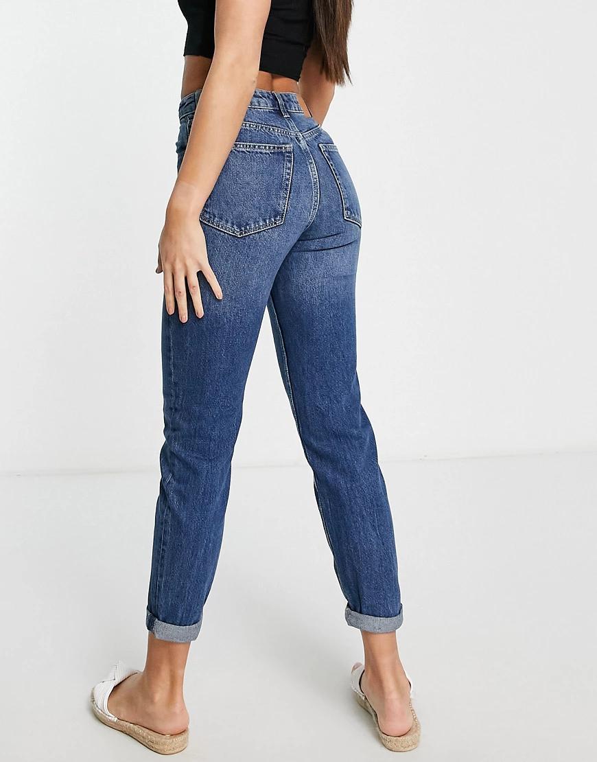 SPODNIE MOM JEANS