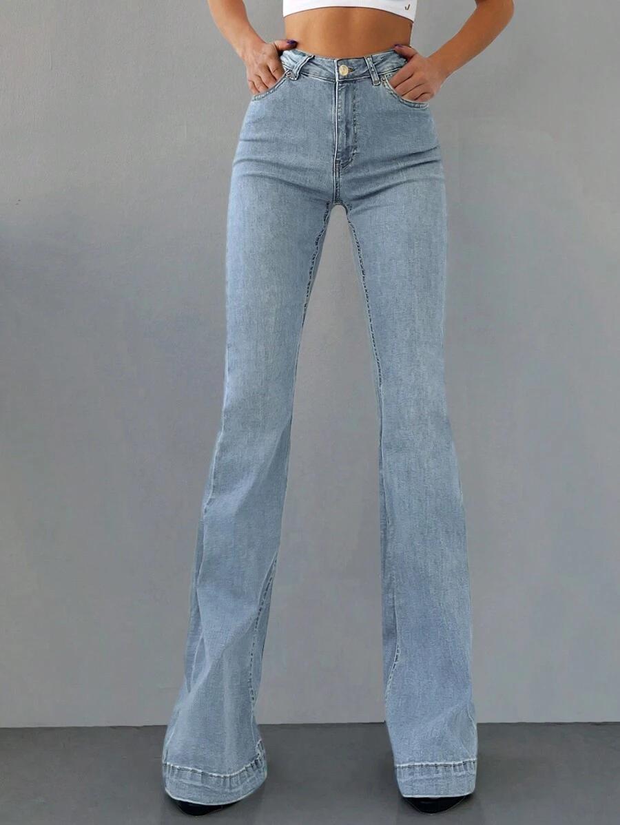NIEBIESKIE SPODNIE JEANS 