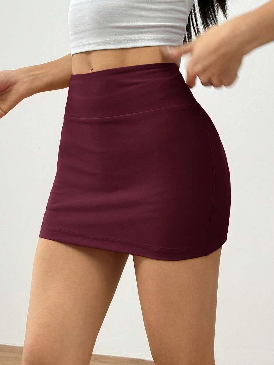 BORDOWA MINI SPÓDNICA