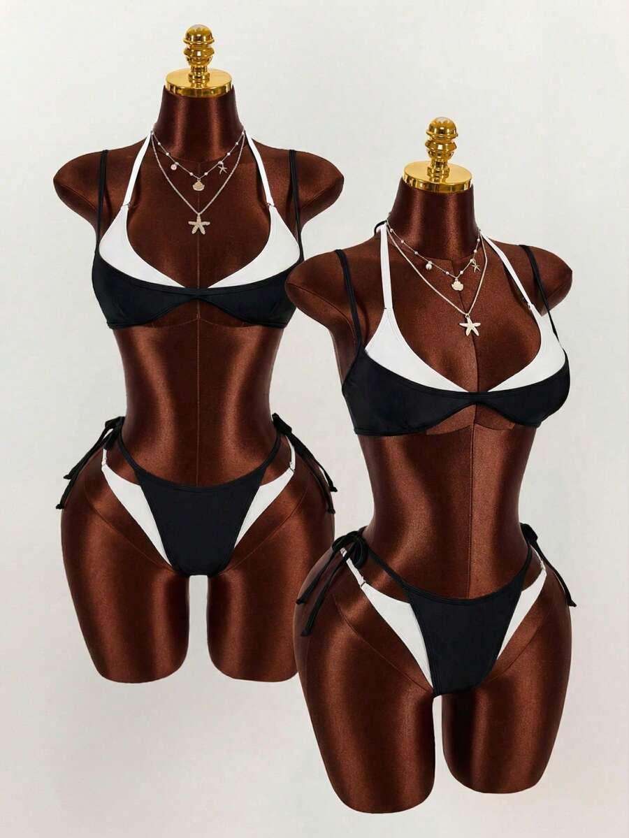 dwuczęściowy kostium kąpielowy bikini
