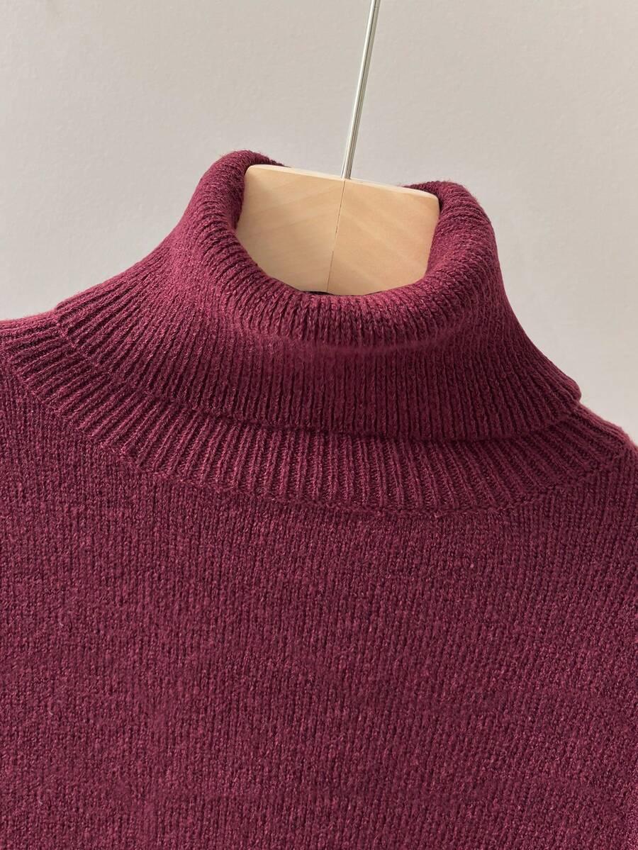 ELEGANCKI SWETER Z GOLFEM