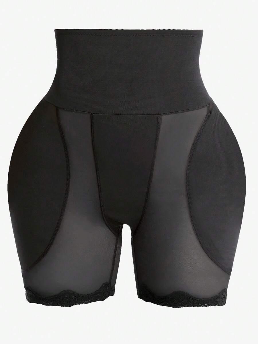 czarne MODELUJĄCE SZORY PUSH-UP