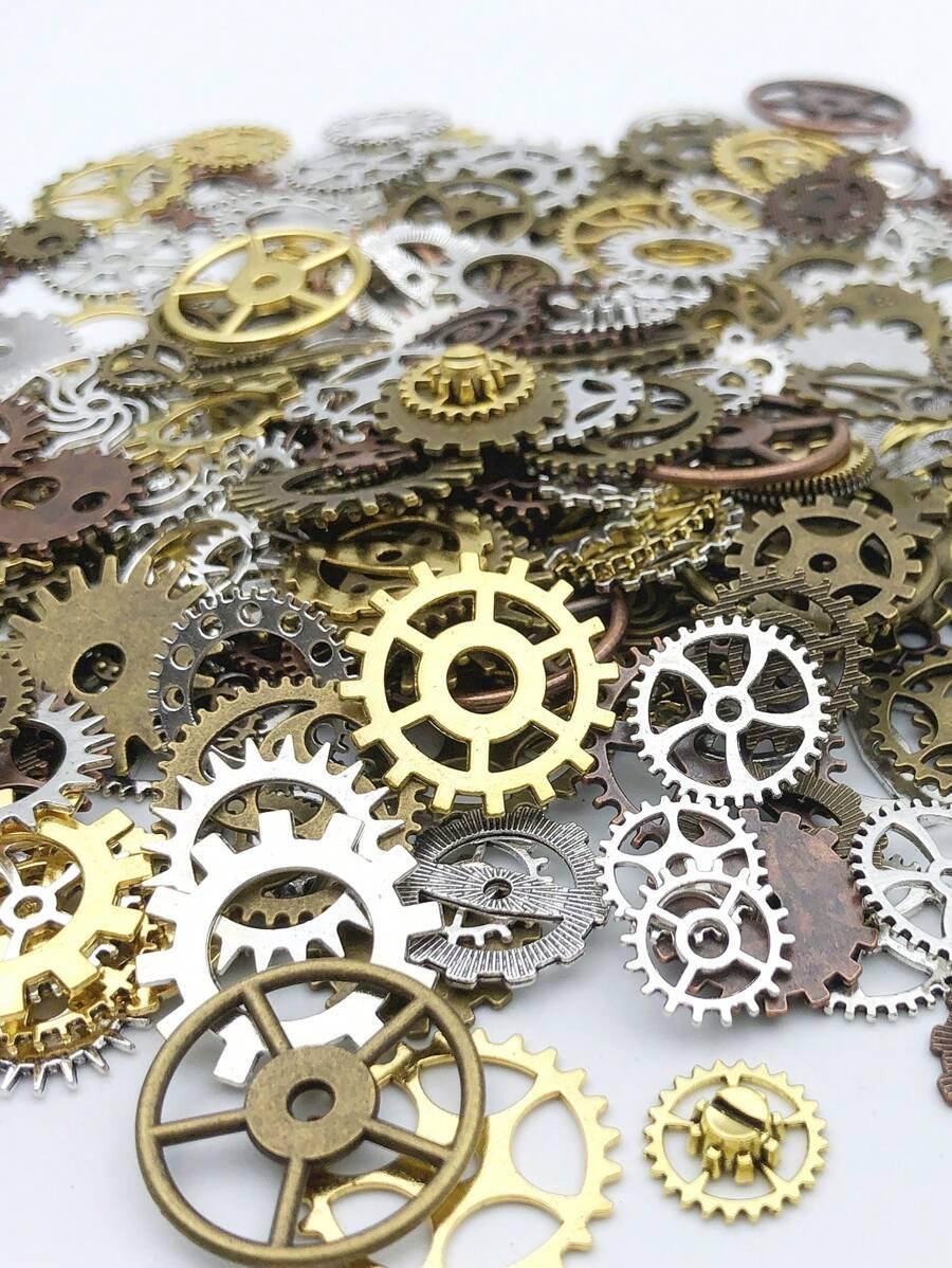 ozdobne elementy mechaniczne w stylu steampunk