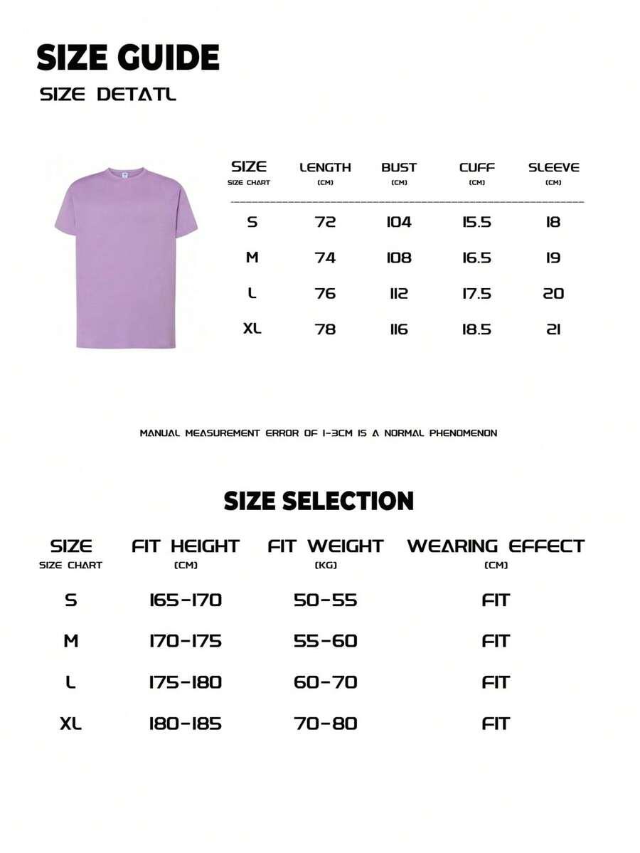 FIOLETOWY T-SHIRT OVERSIZE PRINT 
