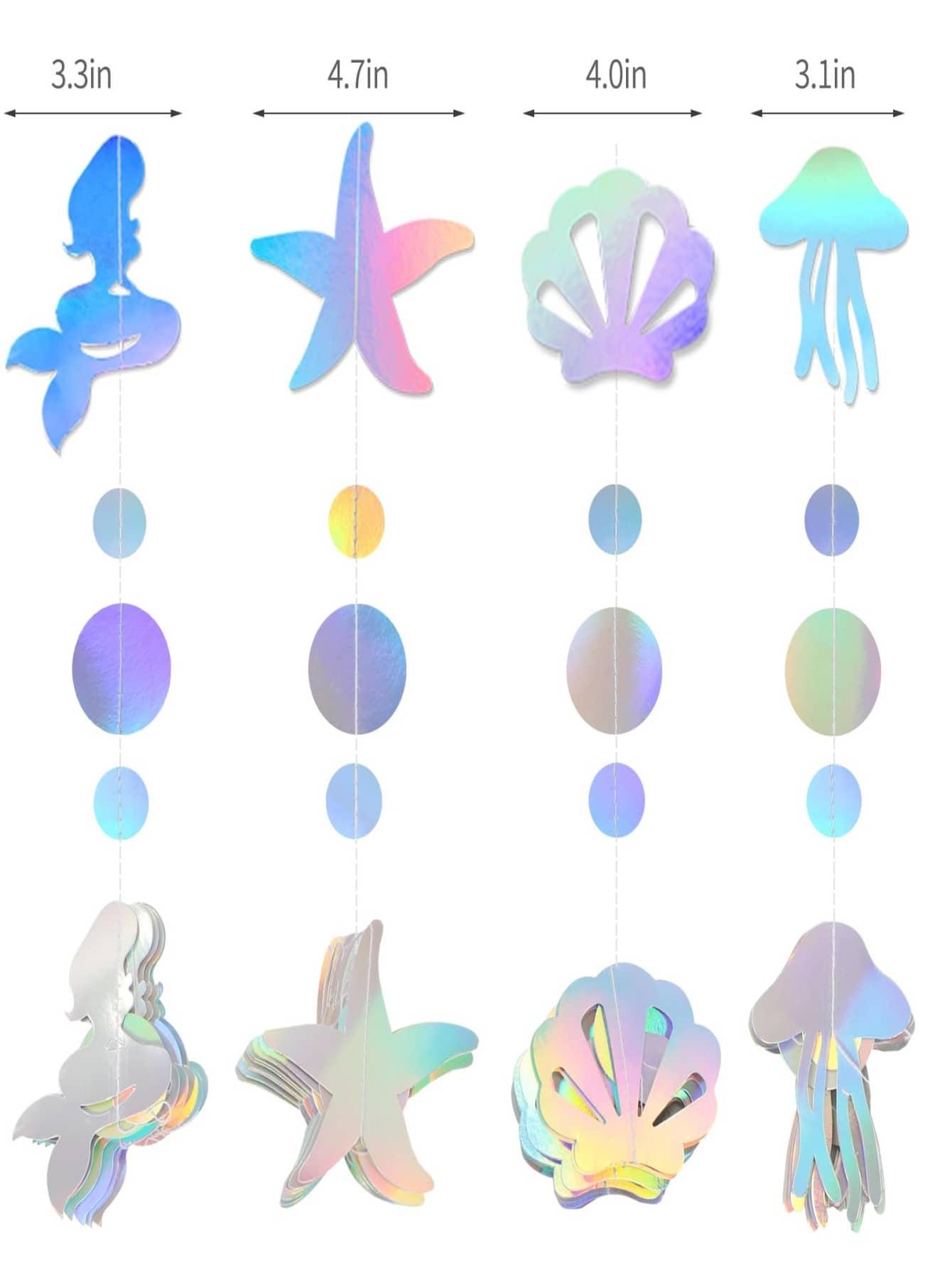 holograficzna girlanda meduza