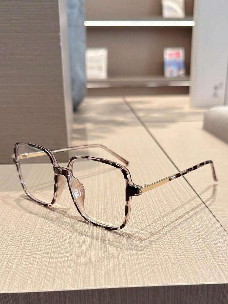 okulary zerówki animal print
