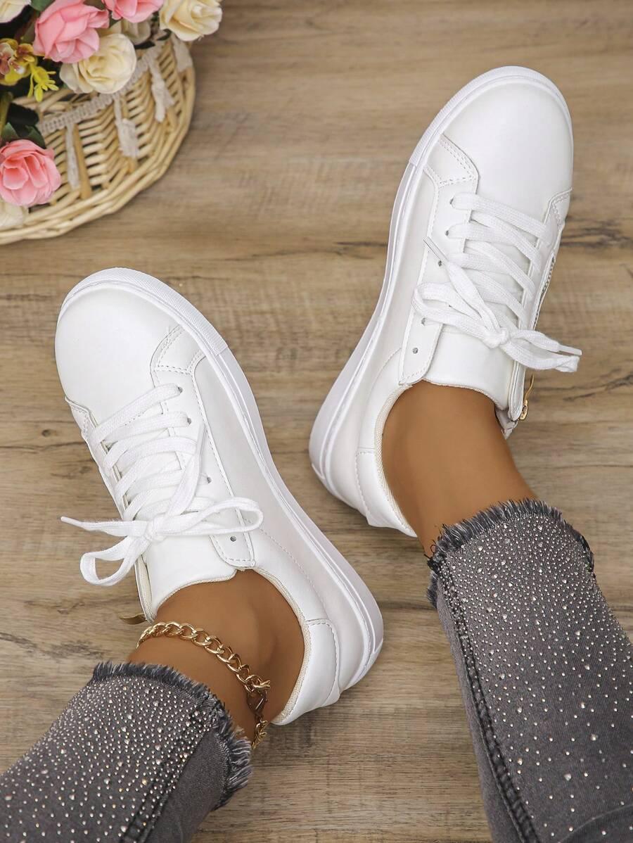 KREMOWE BUTY SPORTOWE