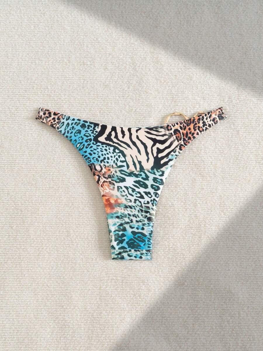DÓŁ OD BIKINI ANIMAL PRINT