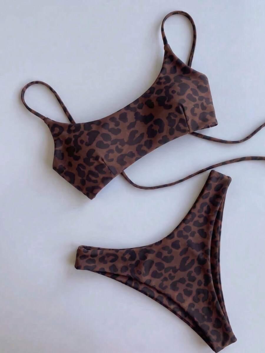 DÓŁ OD BIKINI ANIMAL PRINT