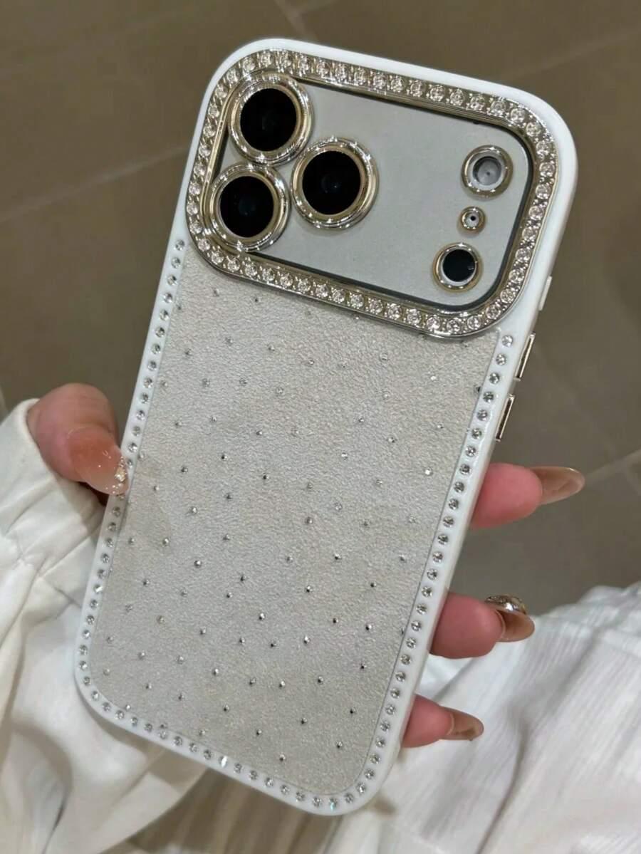 BIAŁE ETUI NA TELEFON IPHONE 16 PRO