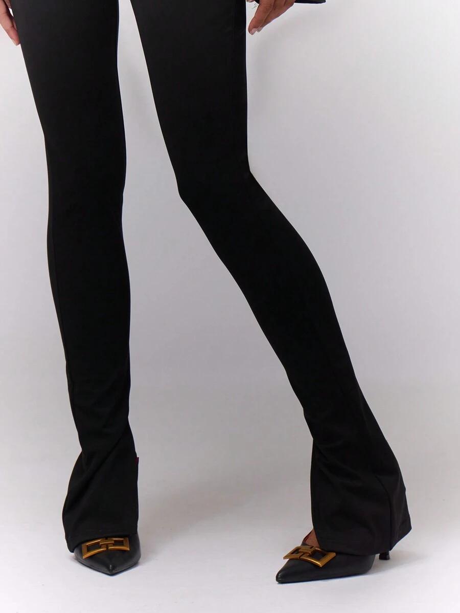 CZARNE LEGGINSY WYSOKI STAN 