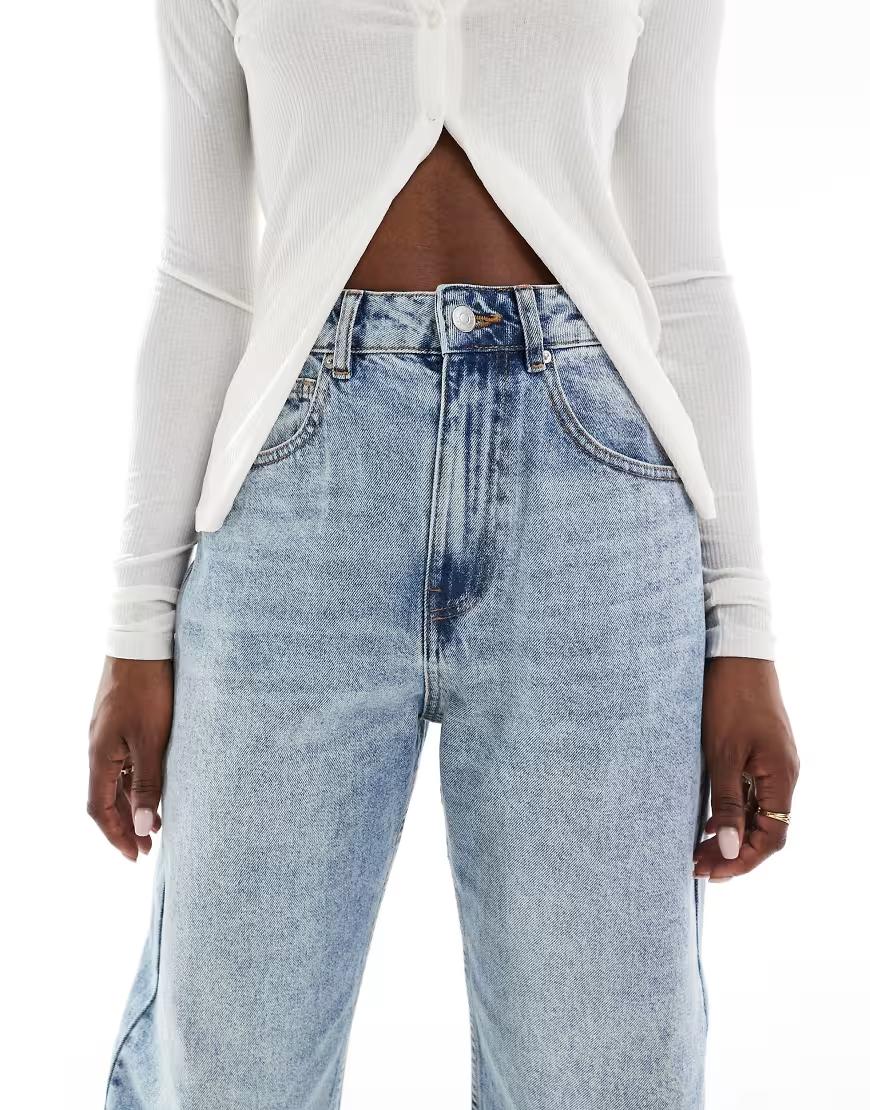 NIEBIESKIE SPODNIE JEANS