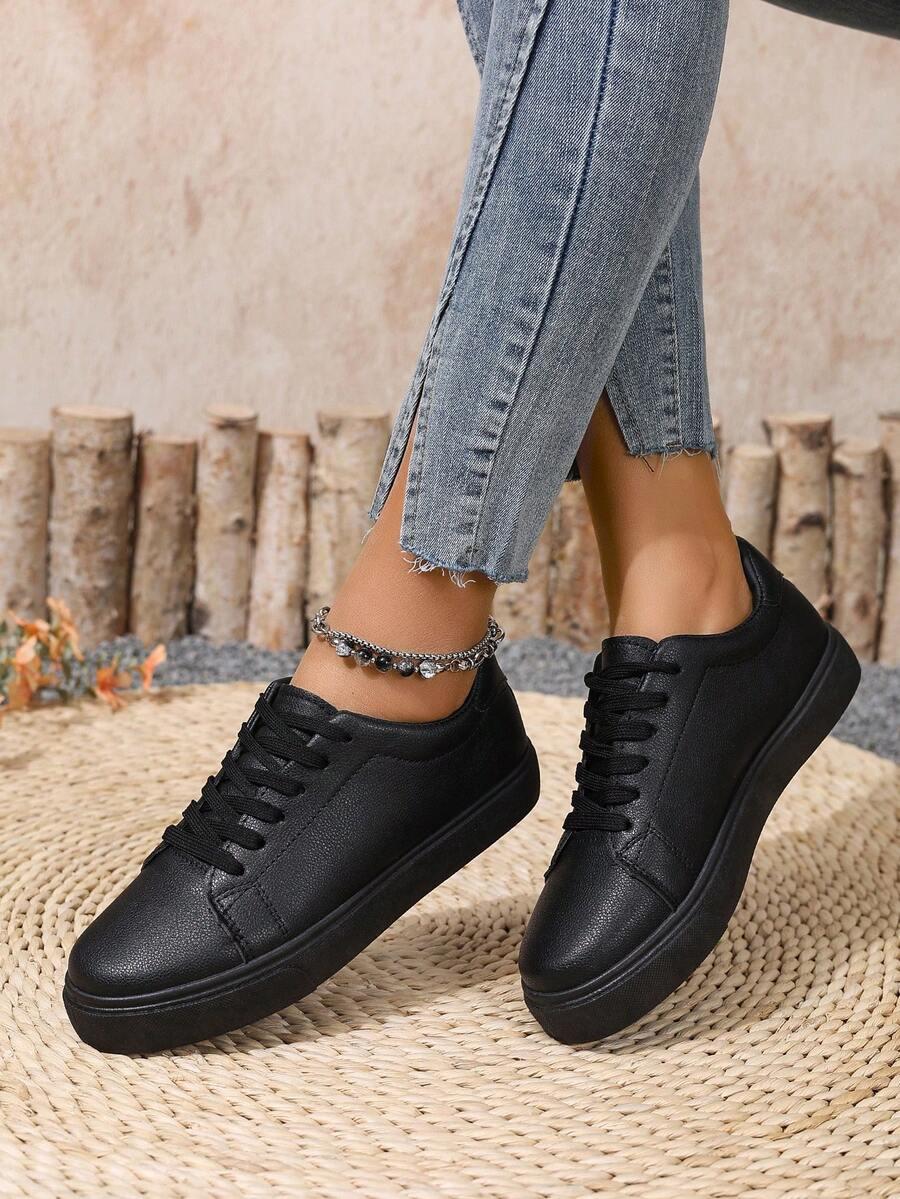 CZARNE BUTY SPORTOWE