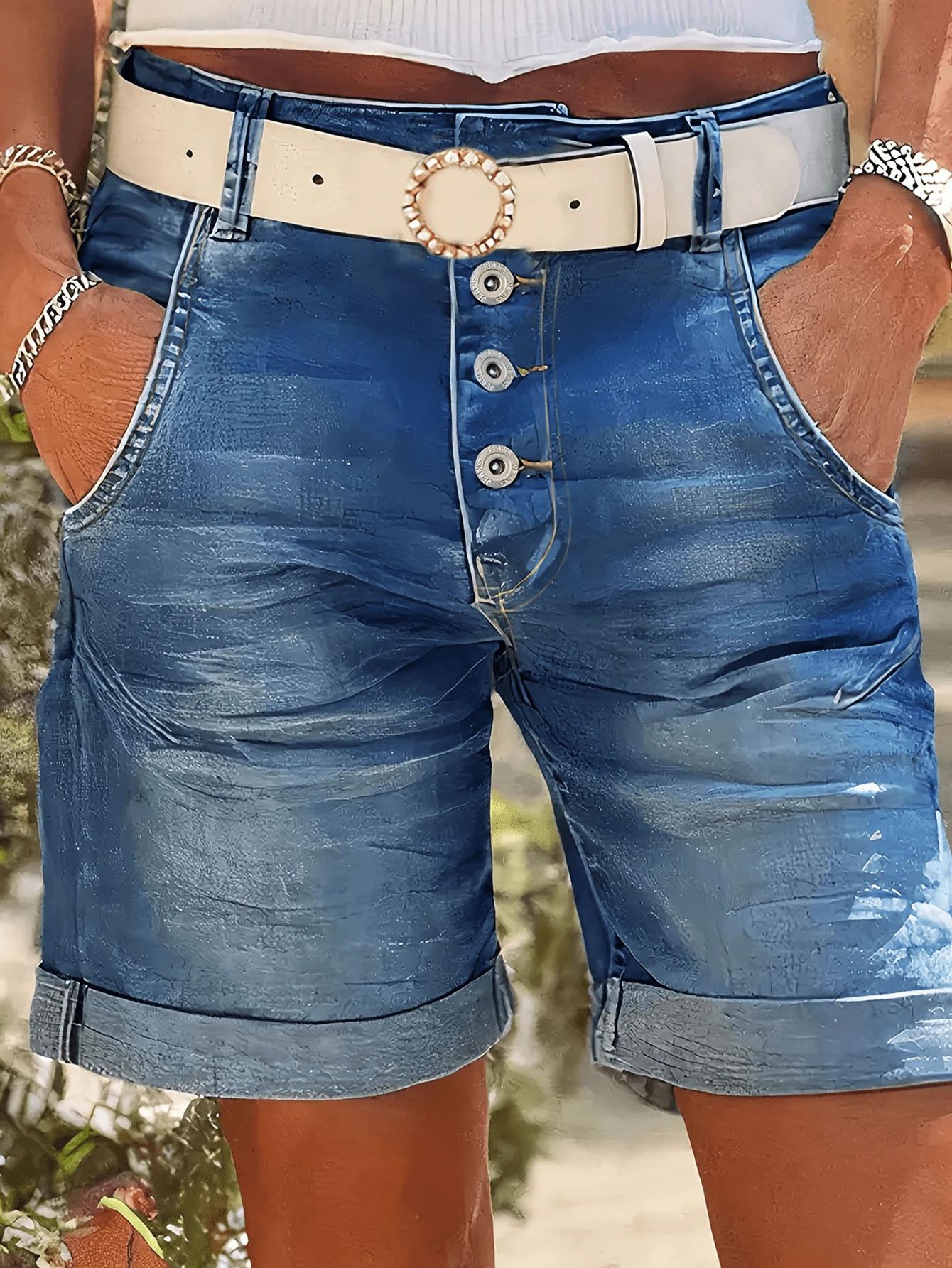 KRÓTKIE SPODENKI JEANS