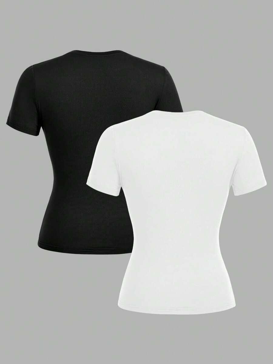 T-SHIRT KRÓTKI RĘKAW 2-pack