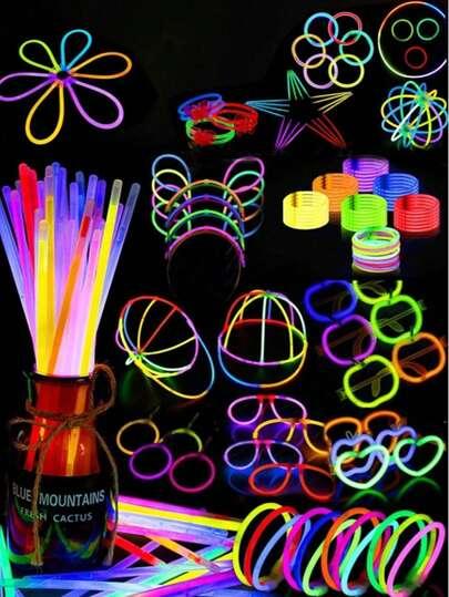 BRANSOLETKA ŚWIECĄCA FLUORESCENCYJNA 10-PACK