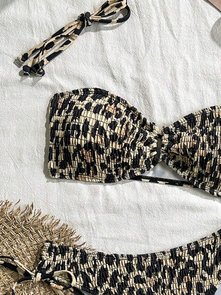 KOMPLET BIKINI ANIMAL PRINT 
