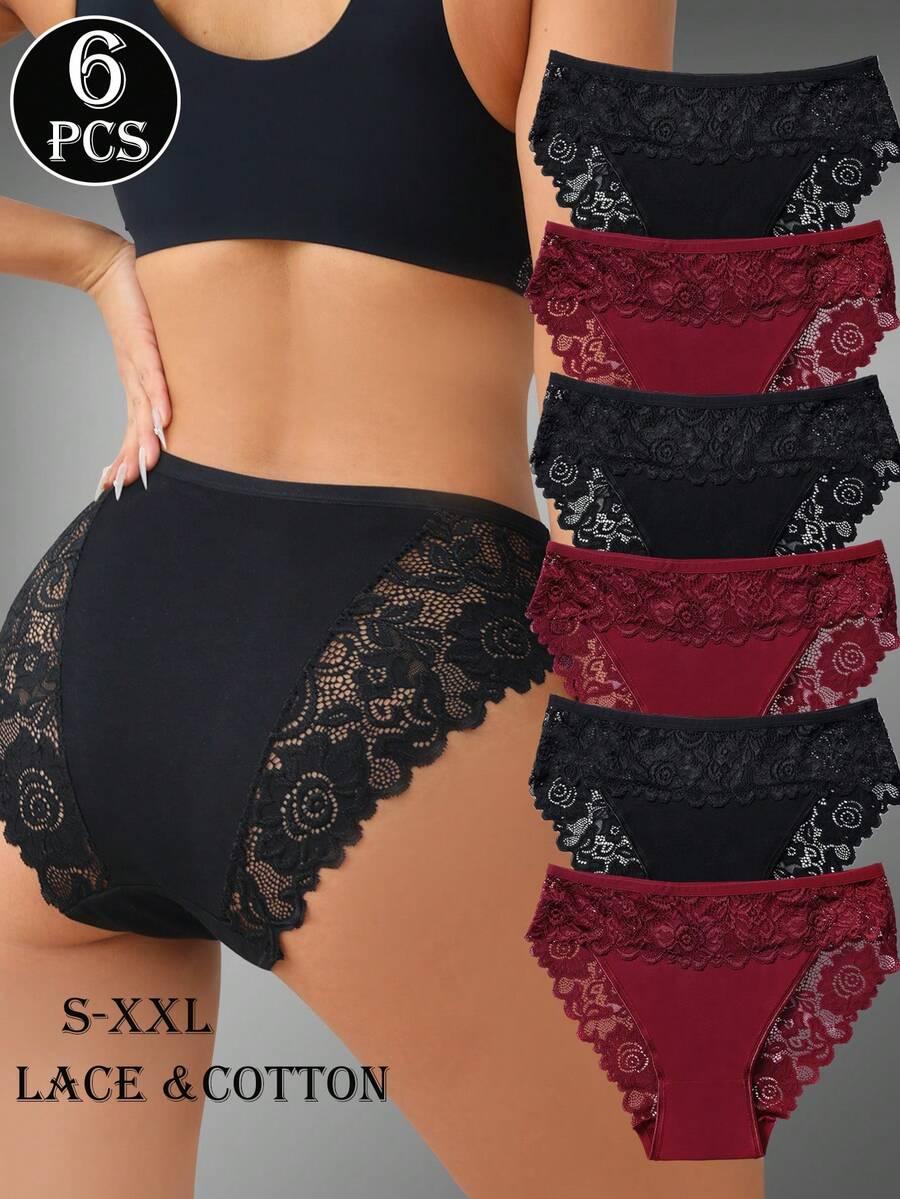 majtki koronka 6-pack