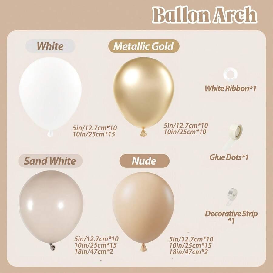 zestaw balonów 102pcs