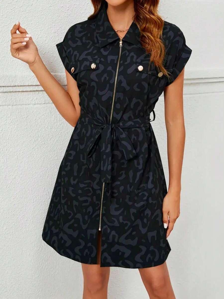 sukienka animal print 