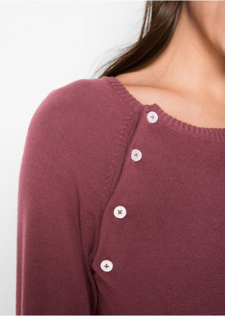 SWETER CIĄŻOWY I DO KARMIENIA