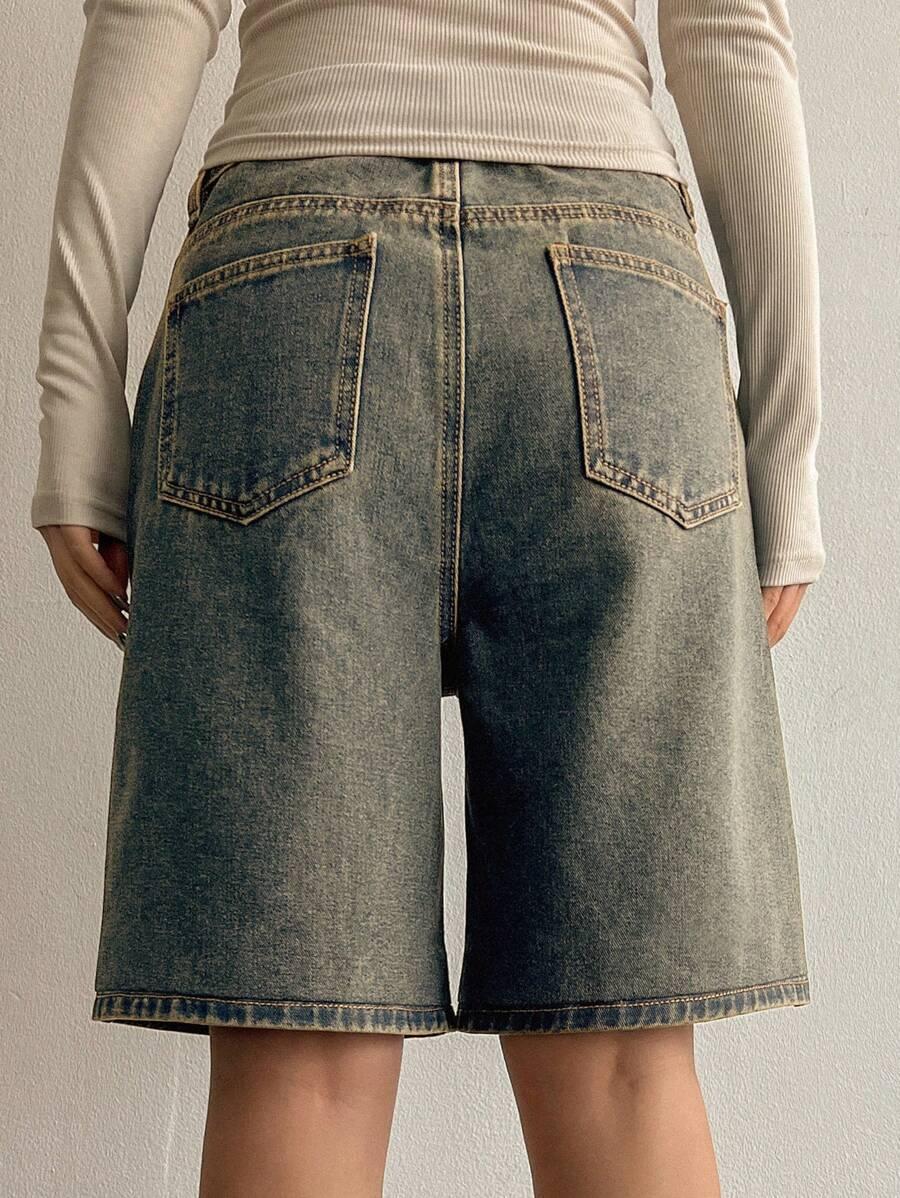 spodenki jeans kieszenie