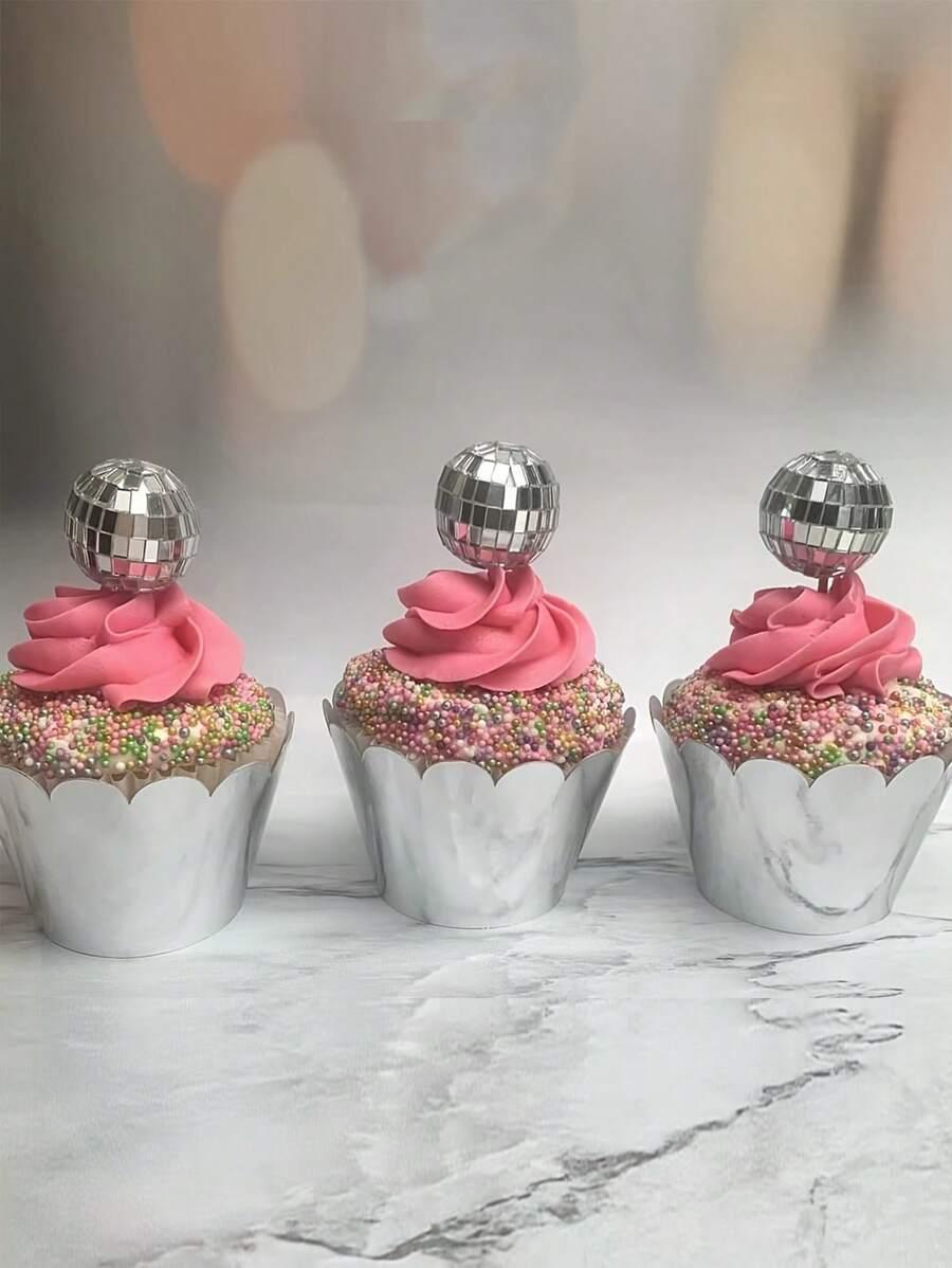 kule dekoracje na tort 6-pack