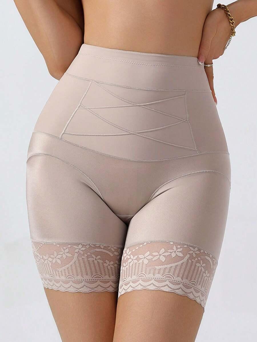 beżowe spodenki modelujące