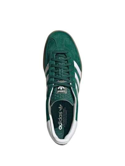 ZIELONE BUTY SPORTOWE LOGO GAZELLE INDOOR