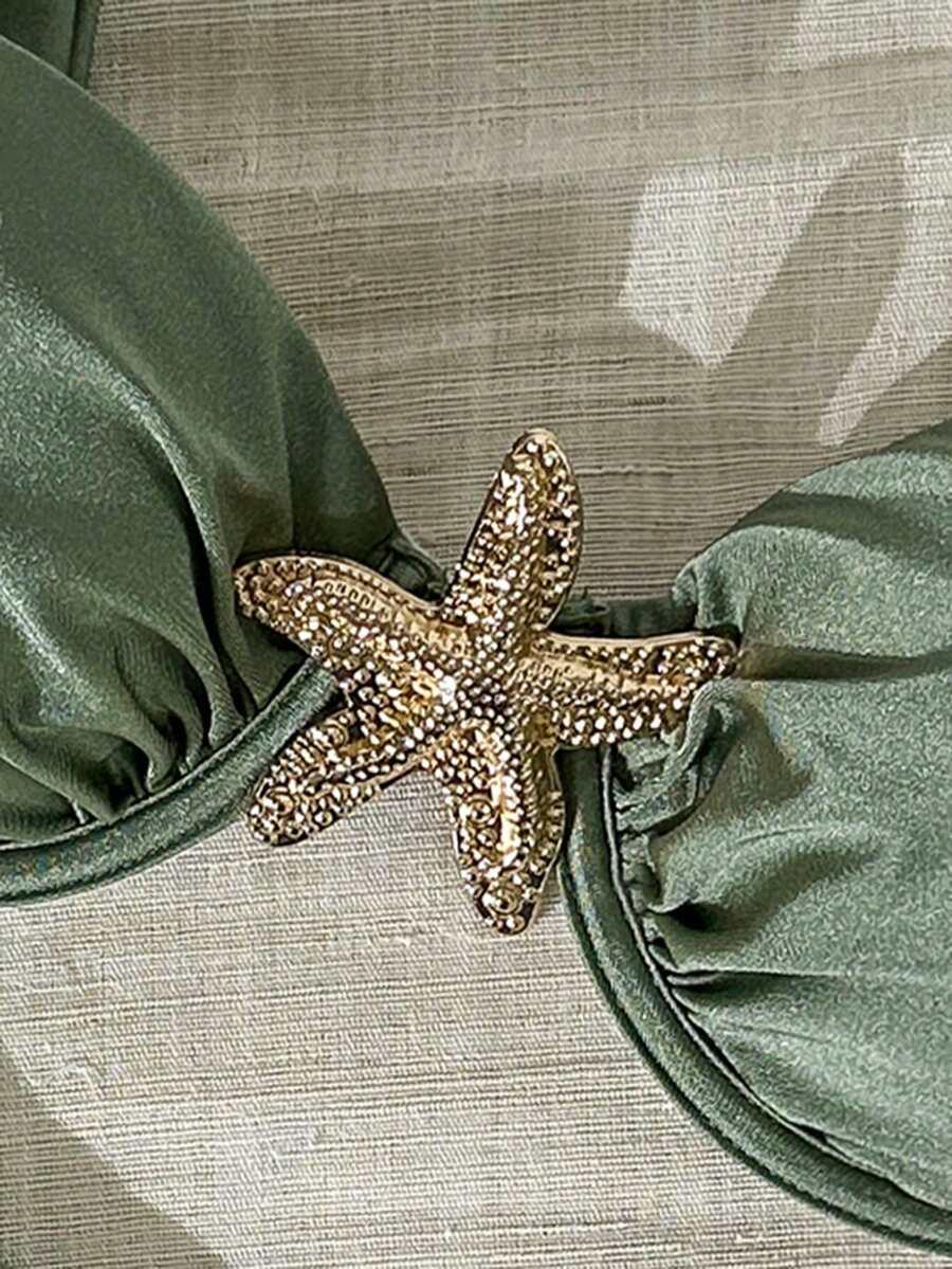ZIELONY DWUCZĘŚCIOWY STRÓJ KĄPIELOWY 