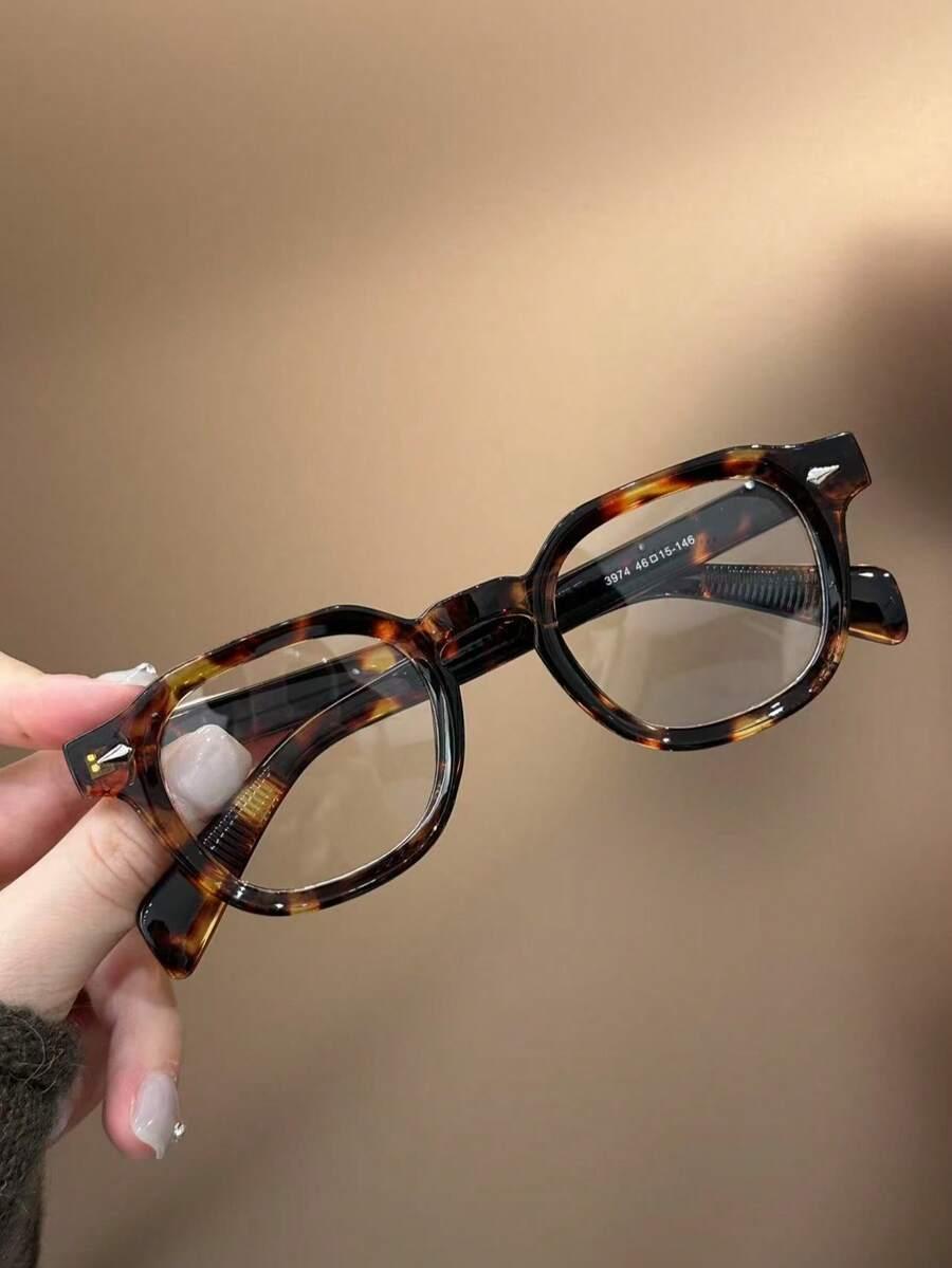 okulary zerówki animal print