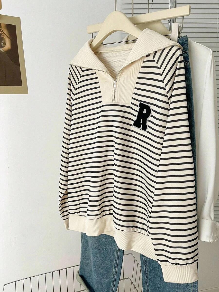 bluza zamek wzór