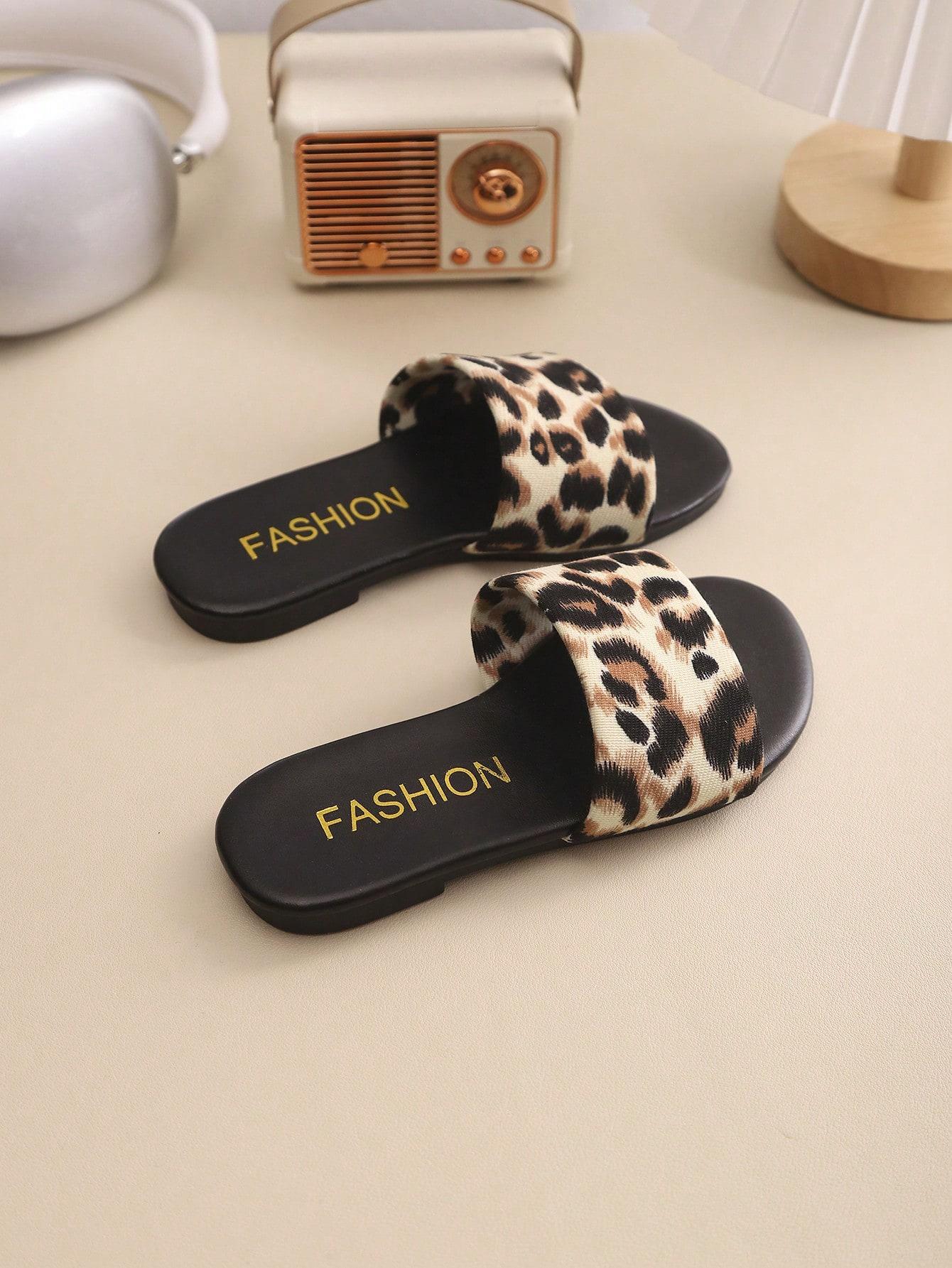 klapki animal print