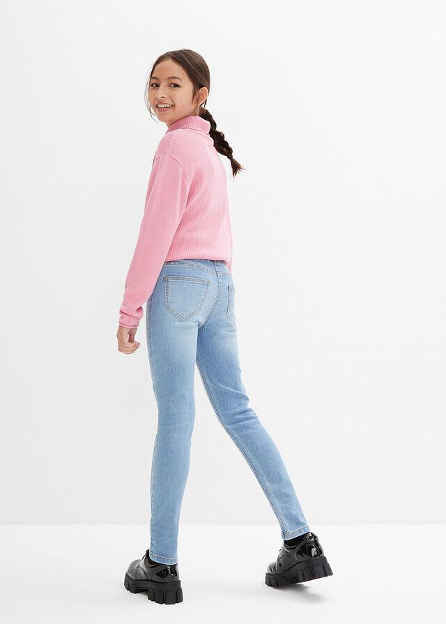 NIEBIESKIE SPODNIE JEANS