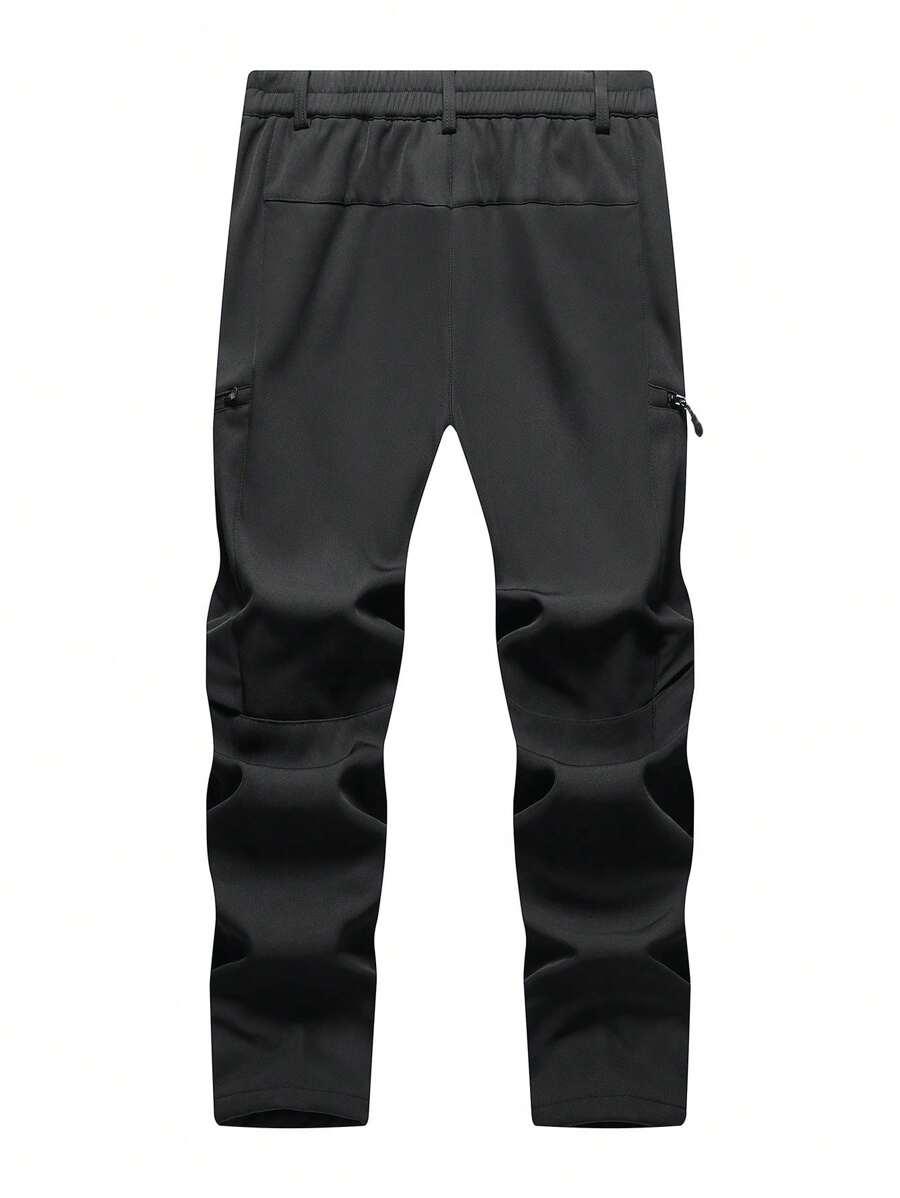 CZARNE SPODNIE SOFTSHELL