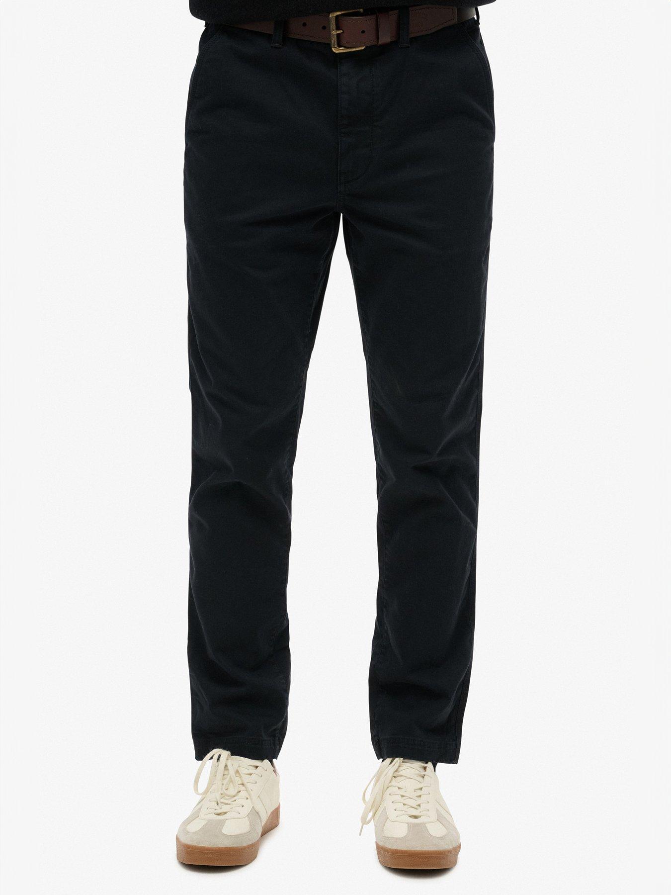 SUPERDRY SPODNIE CHINO SLIM FIT