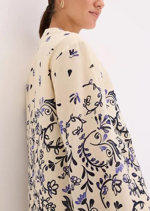 SUKIENKA BOHO ORIENTALNY WZÓR DŁUGI RĘKAW