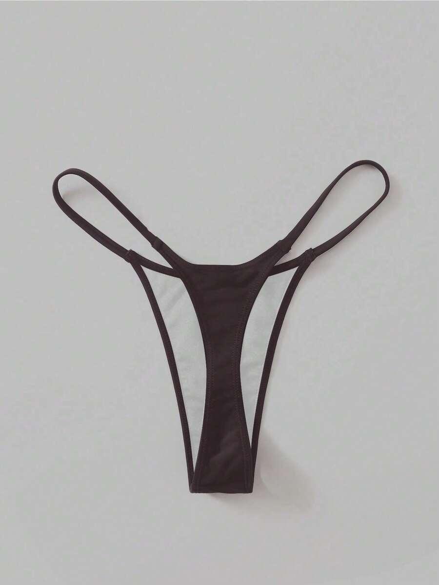 BRĄZOWY DÓŁ OD BIKINI