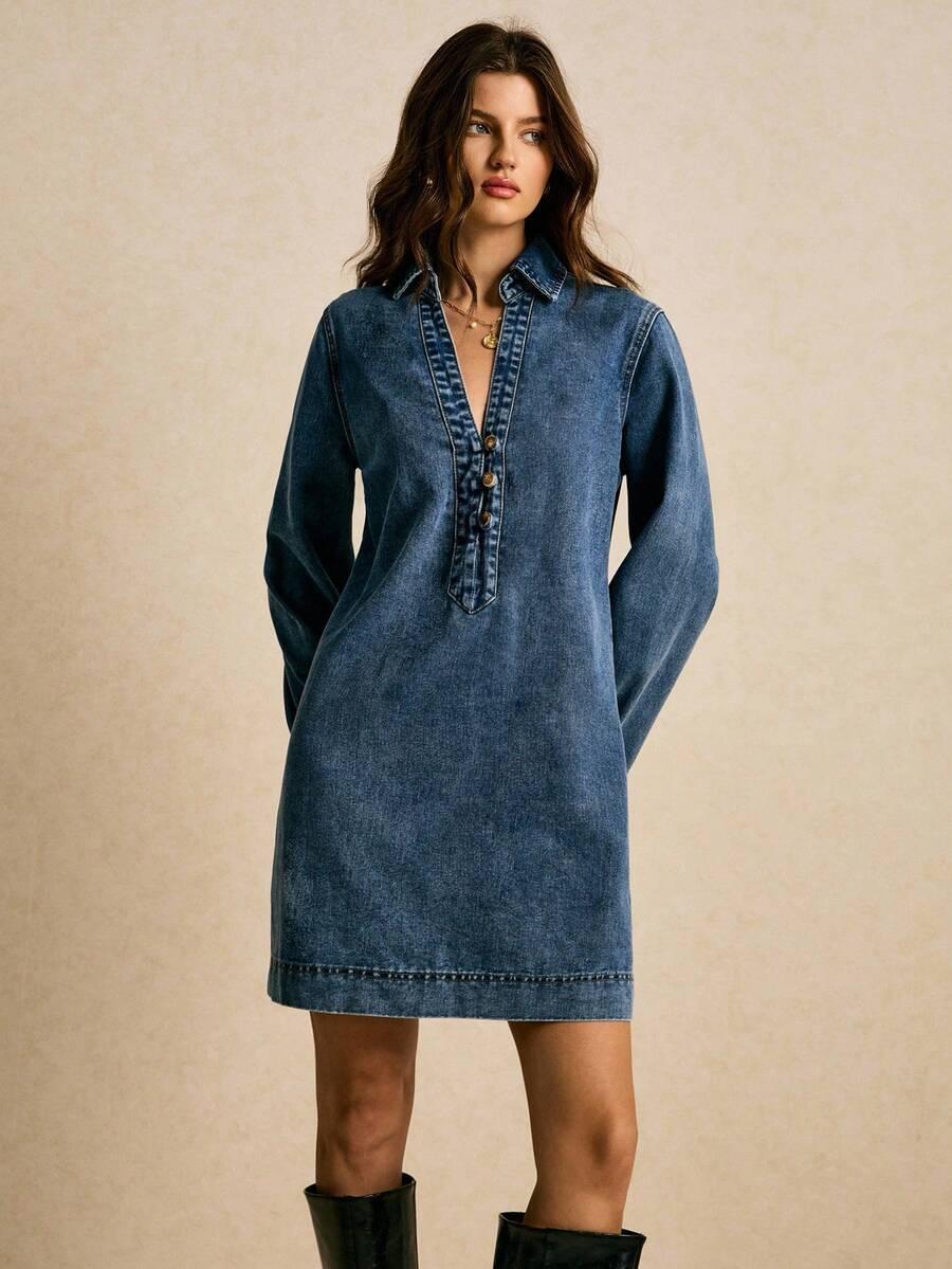 mini sukienka jeans