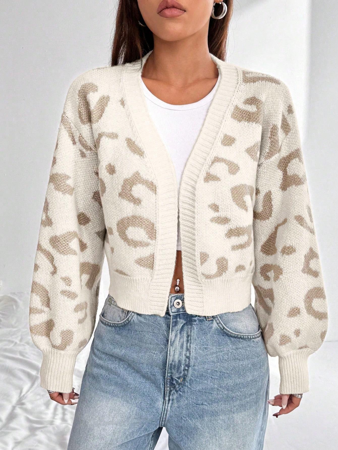 SWETER ANIMAL PRINT