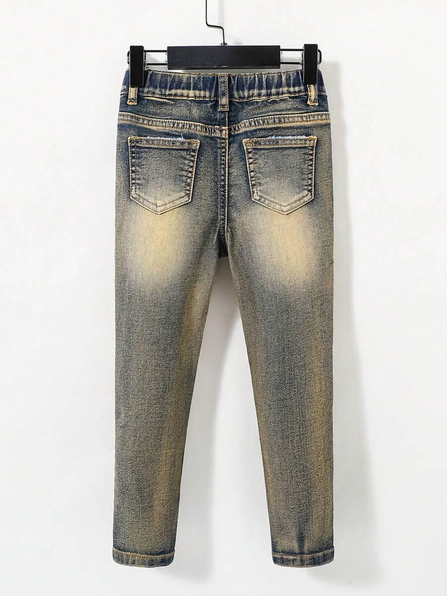 spodnie jeans kieszenie 