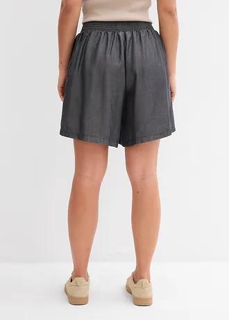 SPODENKI DAMSKIE PLUS SIZE BERMUDY KRÓTKIE LYOCELL