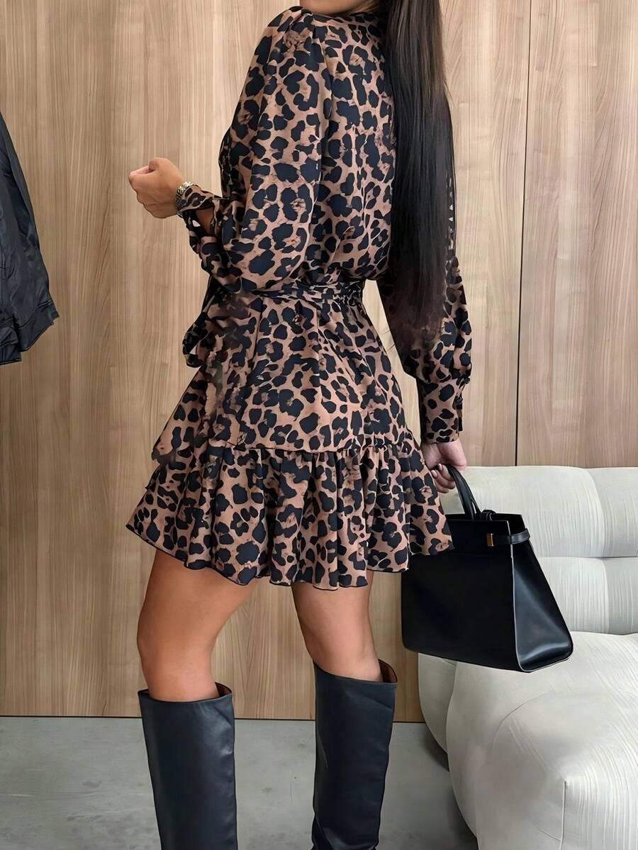sukienka animal print