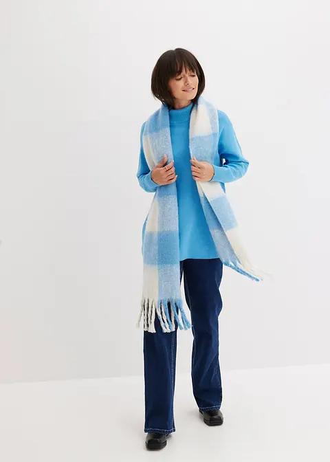 NIEBIESKI SWETER GOLF