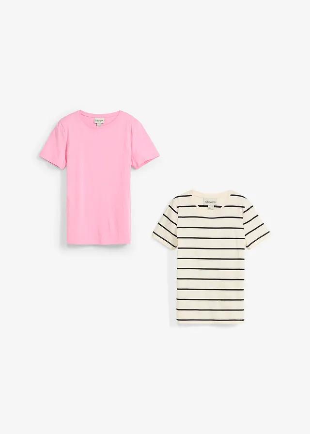 T-SHIRT DZIEWCZĘCY 2SZT