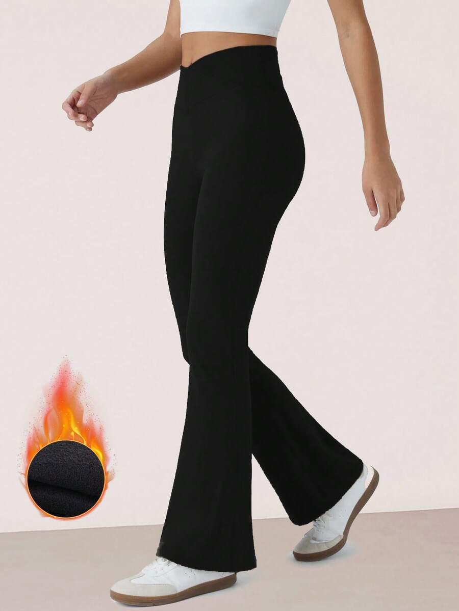 czarne klasyczne legginsy 