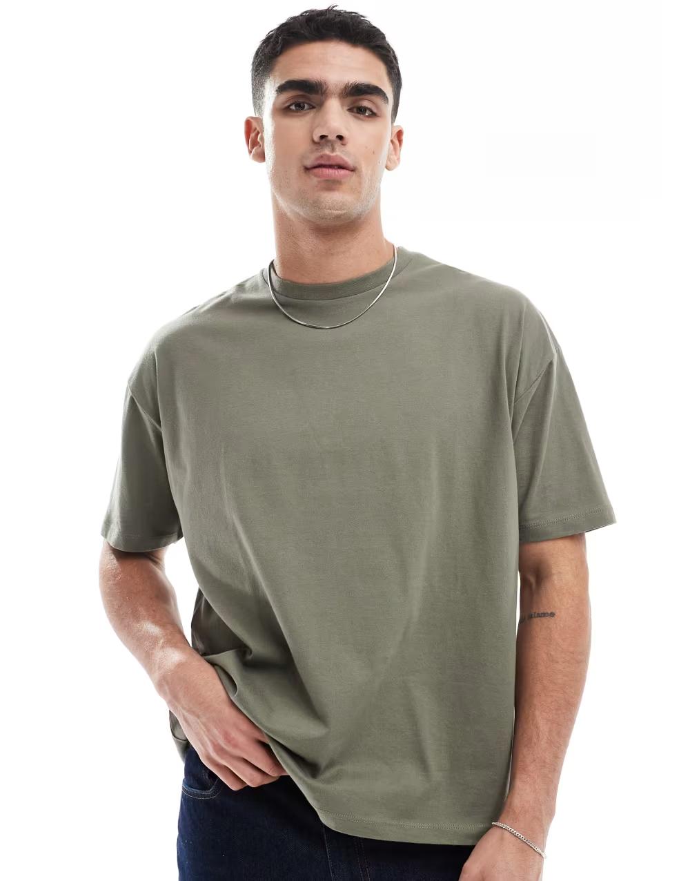 ZIELONY T-SHIRT BASIC